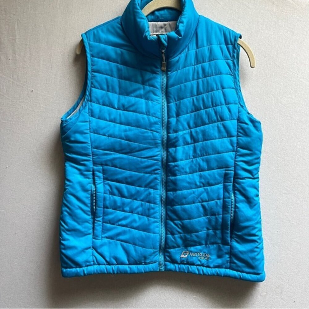 Venture Heated Gear Quilted Puffer 5V Vest Hidden Pockets XS